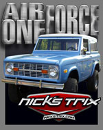 Air Force One Early Bronco Restoration by Nick's TriX
