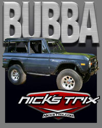 Bubba Early Bronco Restoration by Nick's TriX