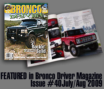 Bronco Driver Issue #40