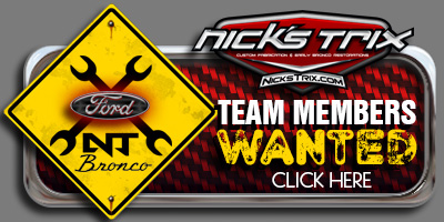 Employment Opportunities at Nick's Trix